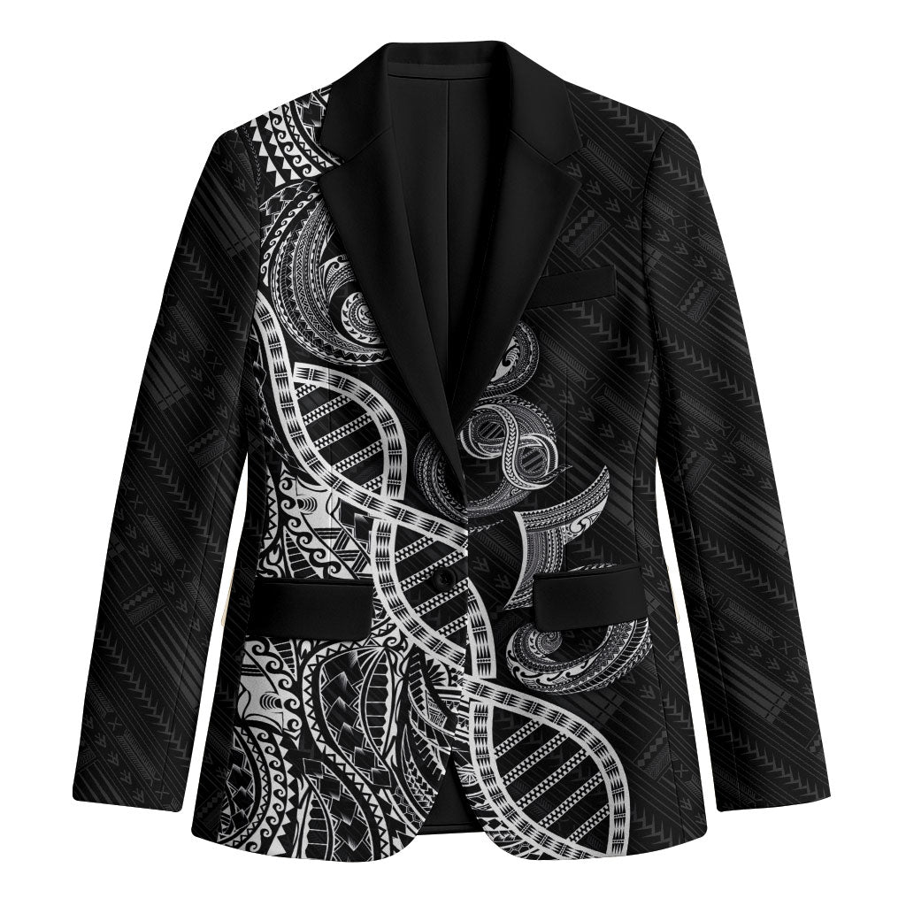 Samoan Traditional Tattoo 685 Blazer Tribal Tatau DNA Black Color