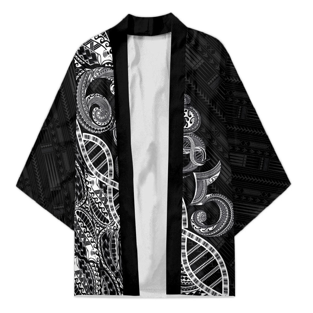 Samoan Traditional Tattoo 685 Kimono Tribal Tatau DNA Black Color LT03 Unisex Black - Polynesian Pride