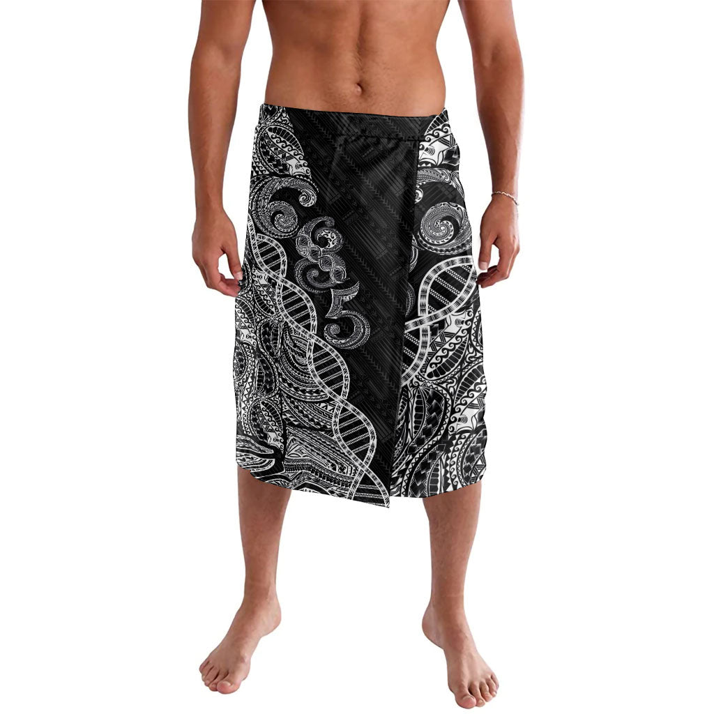 Samoan Traditional Tattoo 685 Lavalava Tribal Tatau DNA Black Color LT03 Black - Polynesian Pride