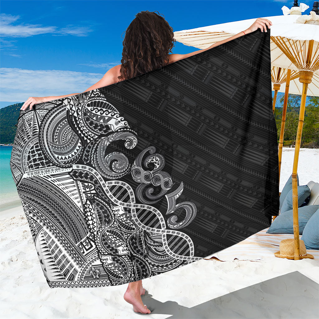Samoan Traditional Tattoo 685 Sarong Tribal Tatau DNA Black Color