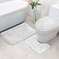 Samoan Traditional Tattoo 685 Bathroom Set Tribal Tatau DNA All-White LT03 - Polynesian Pride