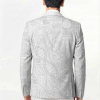 Samoan Traditional Tattoo 685 Blazer Tribal Tatau DNA All-White LT03 - Polynesian Pride