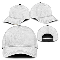 Samoan Traditional Tattoo 685 Classic Cap Tribal Tatau DNA All-White LT03 - Polynesian Pride