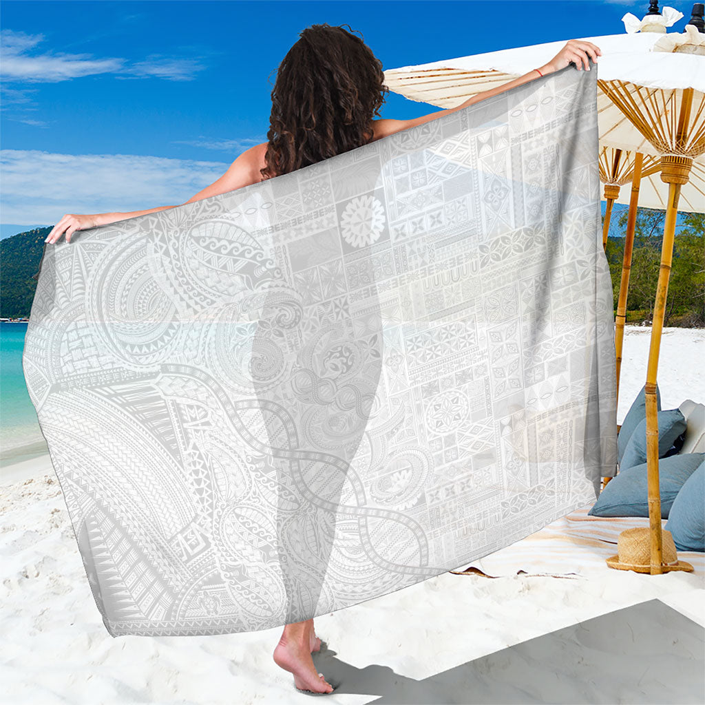 Samoan Traditional Tattoo 685 Sarong Tribal Tatau DNA All-White