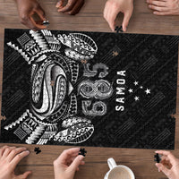 Super Samoa 685 Tribal Tattoo Puzzle Samoan Ornament Pattern Black Edition LT03 - Polynesian Pride