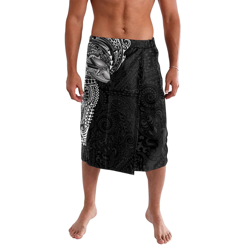 Hawaiian Humuhumu Tribal Tattoo Lavalava Polynesian Kakau Black Color LT03 Black - Polynesian Pride