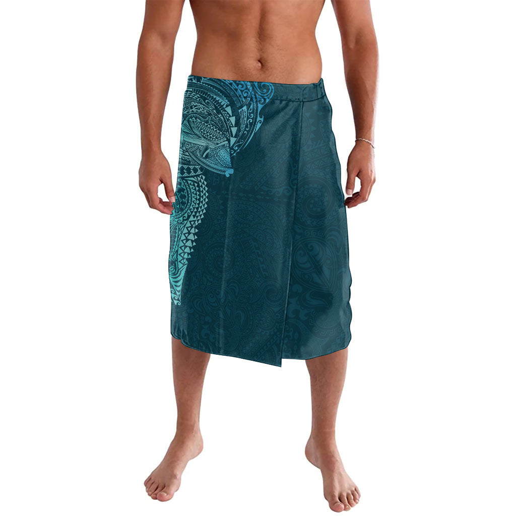 Hawaiian Humuhumu Tribal Tattoo Lavalava Polynesian Kakau Ocean Color LT03 Blue - Polynesian Pride
