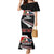 New Zealand Meri Kirihimete Mermaid Dress Christmas Tui Bird and Kea Bird - Haka Santa with Maori Koru Art Pattern