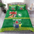 Cook Islands Meri Kiritimiti Bedding Set Christmas Turtle - Cooks Islands Emblems and Polynesian Art Pattern