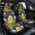 Niue Monuina e Kilisimasi Car Seat Cover Christmas Uga - Niue Map and Emblem with Hiapo Art Pattern