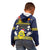 Niue Monuina e Kilisimasi Kid Hoodie Christmas Uga - Niue Map and Emblem with Hiapo Art Pattern