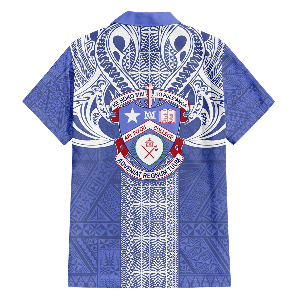 Tonga Apifoou School Family Matching Short Sleeve Bodycon Dress and Hawaiian Shirt Ngatu and Polynesian Pattern LT03 - Polynesian Pride