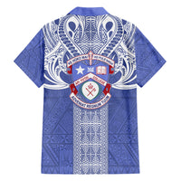 Tonga Apifoou School Family Matching Short Sleeve Bodycon Dress and Hawaiian Shirt Ngatu and Polynesian Pattern LT03 - Polynesian Pride