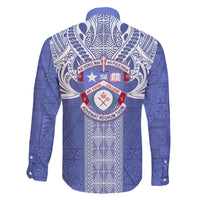 Tonga Apifoou School Family Matching Short Sleeve Bodycon Dress and Hawaiian Shirt Ngatu and Polynesian Pattern LT03 - Polynesian Pride