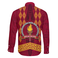 Tonga Beulah College Family Matching Short Sleeve Bodycon Dress and Hawaiian Shirt Ngatu and Polynesian Pattern LT03 - Polynesian Pride