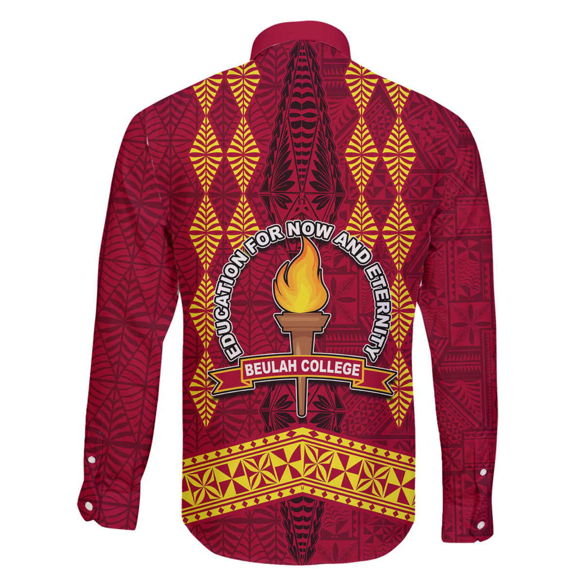 Tonga Beulah College Family Matching Tank Maxi Dress and Hawaiian Shirt Ngatu and Polynesian Pattern LT03 - Polynesian Pride