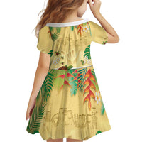 Hawaiian Alohawaii Family Matching Tank Maxi Dress and Hawaiian Shirt Tropical Plants and Animals on The Beach LT03 - Polynesian Pride