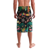 Hawaiian Alohawaii Lavalava Tribal Sea Animals Tattoo and Tropical Plants LT03 - Polynesian Pride