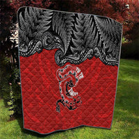 Aotearoa Toitu Te Tiriti Quilt Taniwha Tribal Motifs