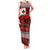Tonga ANZAC Day Family Matching Tank Maxi Dress and Hawaiian Shirt Gallipoli Lest We Forget Ngatu Art Tribal