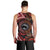 Tonga and Australia Together Men Tank Top Ngatu Art Tribal Aboriginal Tattoo Pattern