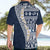 Hawaii Plumeria Tribal Vintage Hawaiian Shirt Special Blue