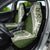 Hawaii Plumeria Tribal Vintage Car Seat Cover Special Green