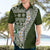 Hawaii Plumeria Tribal Vintage Hawaiian Shirt Special Green