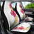 Hawaiian Plumeria and Hibiscus Car Seat Cover White Mode