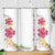 Hawaiian Plumeria and Hibiscus Skinny Tumbler White Mode