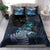 New Zealand Tui Bird Bedding Set Matariki Poetry Pattern Galaxy Style