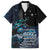 New Zealand Tui Bird Hawaiian Shirt Matariki Poetry Pattern Galaxy Style