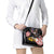 United States and American Samoa Together Shoulder Handbag Bald Eagle and Polynesian Traditional Culture with Plumeria