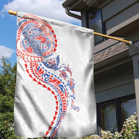 Hawaiian Kakau Tribal Sea Animals Tattoos Garden Flag Hawaii Flag Color Inspired LT03 - Polynesian Pride
