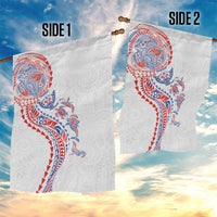 Hawaiian Kakau Tribal Sea Animals Tattoos Garden Flag Hawaii Flag Color Inspired LT03 - Polynesian Pride