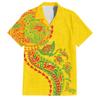 Hawaiian Kakau Tribal Sea Animals Tattoos Hawaiian Shirt Kanaka Maoli Flag Color Inspired LT03 Multicolor - Polynesian Pride