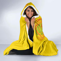 Hawaiian Kakau Tribal Sea Animals Tattoos Hooded Blanket Kanaka Maoli Flag Color Inspired LT03 - Polynesian Pride
