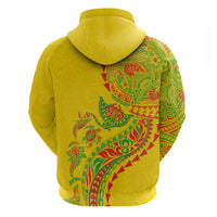 Hawaiian Kakau Tribal Sea Animals Tattoos Hoodie Kanaka Maoli Flag Color Inspired LT03 - Polynesian Pride