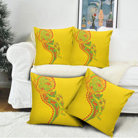 Hawaiian Kakau Tribal Sea Animals Tattoos Pillow Cover Kanaka Maoli Flag Color Inspired LT03 - Polynesian Pride