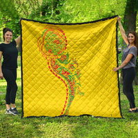 Hawaiian Kakau Tribal Sea Animals Tattoos Quilt Kanaka Maoli Flag Color Inspired LT03 - Polynesian Pride