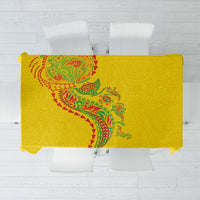 Hawaiian Kakau Tribal Sea Animals Tattoos Tablecloth Kanaka Maoli Flag Color Inspired LT03 Multicolor - Polynesian Pride