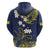 Niue Independence Day Hoodie Hiapo Pattern Fiti Pua and Uga