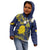 Niue Independence Day Kid Hoodie Hiapo Pattern Fiti Pua and Uga