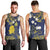 Niue Independence Day Men Tank Top Hiapo Pattern Fiti Pua and Uga