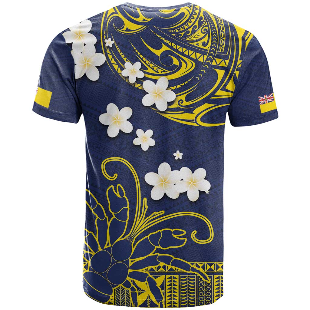 Niue Independence Day T Shirt Hiapo Pattern Fiti Pua and Uga