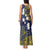 Niue Independence Day Tank Maxi Dress Hiapo Pattern Fiti Pua and Uga