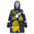 Niue Independence Day Wearable Blanket Hoodie Hiapo Pattern Fiti Pua and Uga