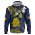 Niue Independence Day Zip Hoodie Hiapo Pattern Fiti Pua and Uga