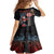 Hawaii and Japanese Together Family Matching Tank Maxi Dress and Hawaiian Shirt Koi Fish and Kakau Pattern