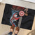 Hawaii and Japanese Together Rubber Doormat Koi Fish and Kakau Pattern